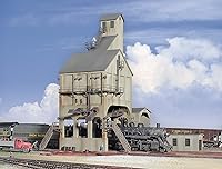 Vista 1 de Walthers Cornerstone Serie Kit Escala HO Modern Coaling Tower Gris, 8