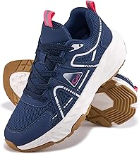 Walking Shoes for Women Sneakers: Womens Breathable Non Slip Tennis Running Shoe Athletic Sneaker for Workout Gym Sports Training