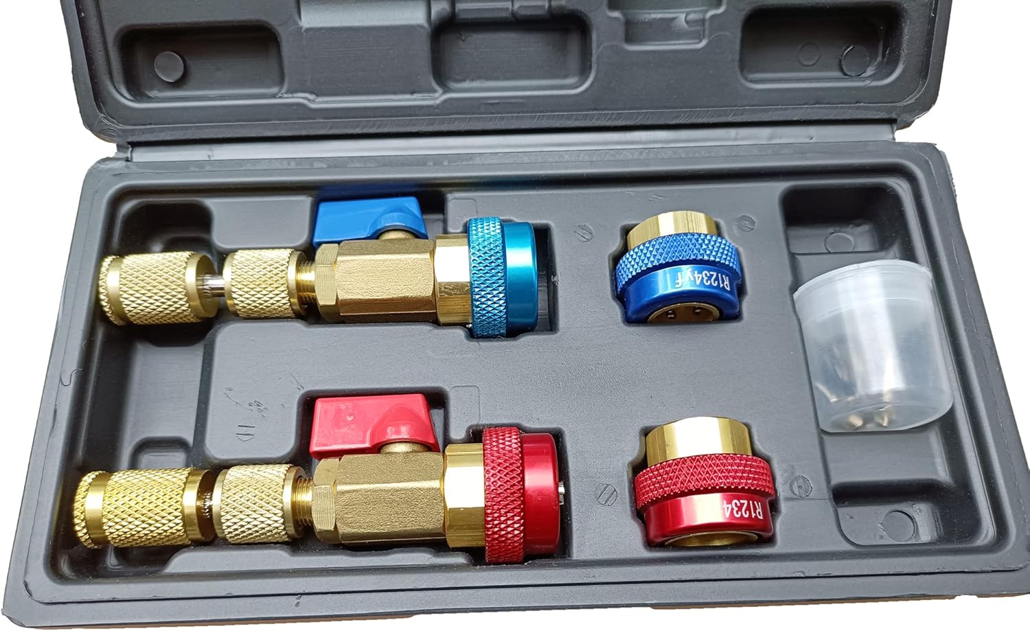 SY66 Automotive Air Conditioning R134A Valve Core High Low Pressure Tool Quick Remover Installer : Automotive