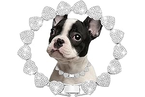 Sparkle Silver Diamond Collar For Your Precious Pet