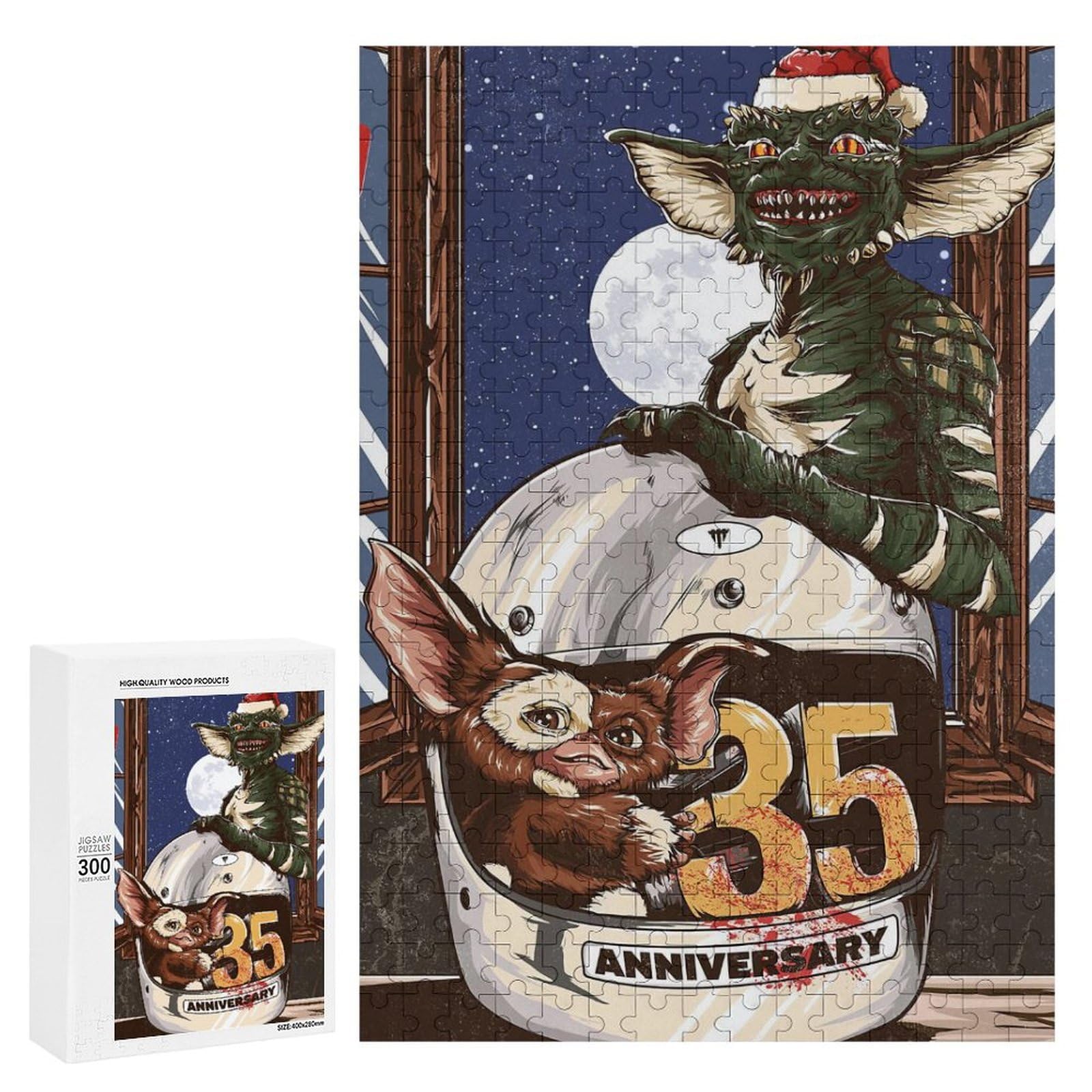 Amazon | グレムリン ギズモ ジグソーパズル 300ピース パズル 木製