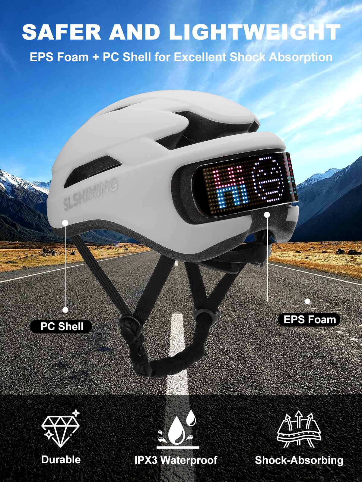 Casco da bici intelligente, casco da bicicletta per Italia