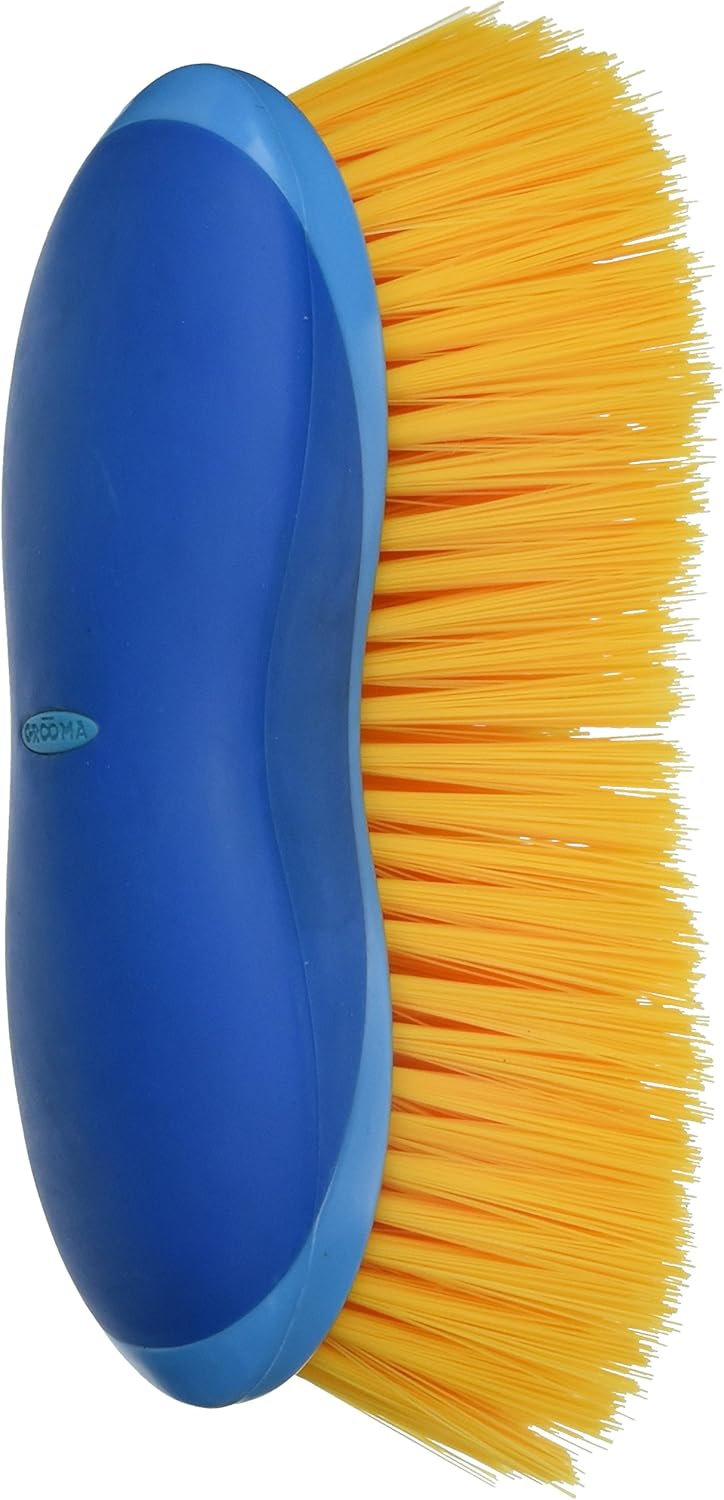 Miracle Care Escova de equinos Grooma com cerdas médias