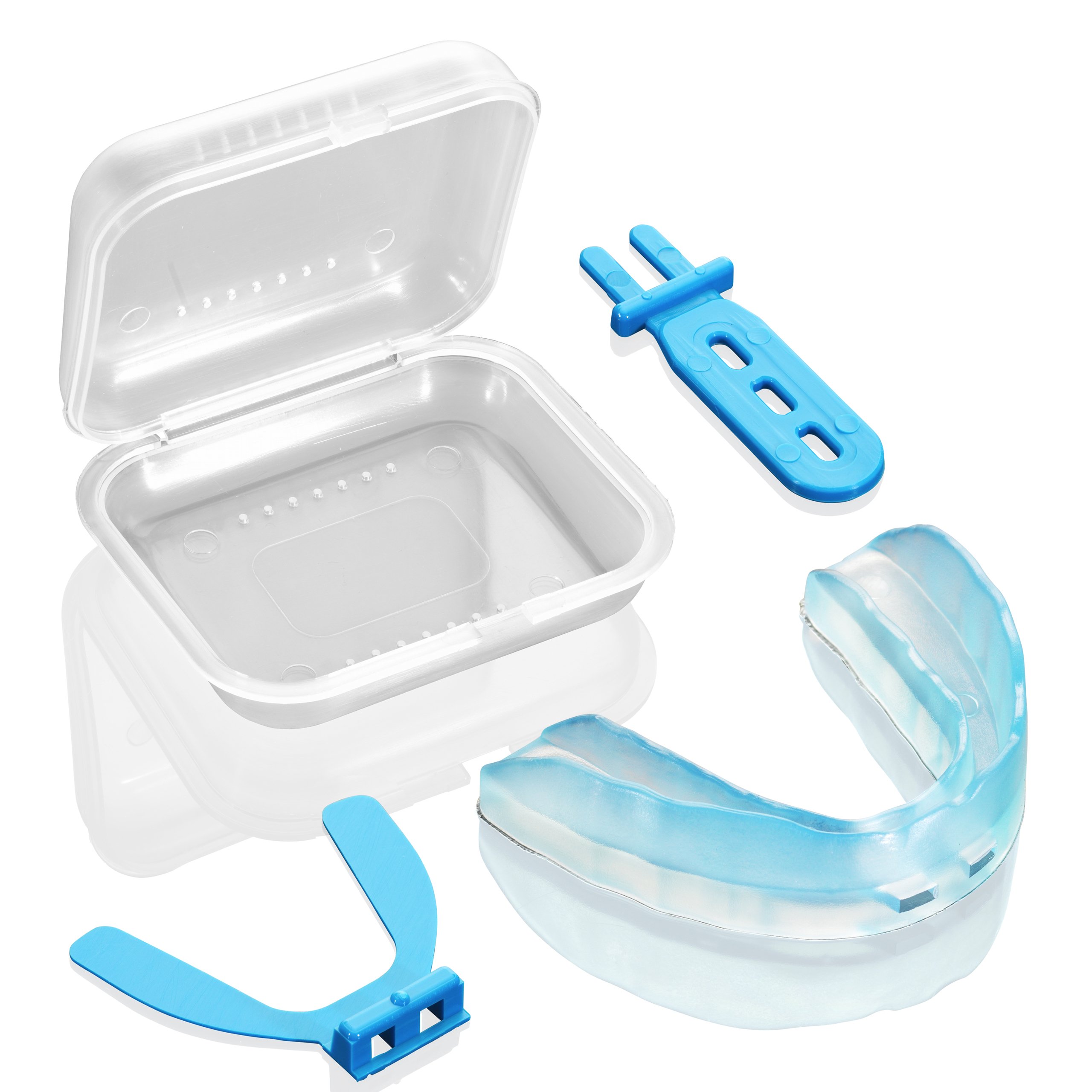 ANTI-BRUXISM MOUTHGUARD - Blue - Patented Innovation - 2 year guarantee