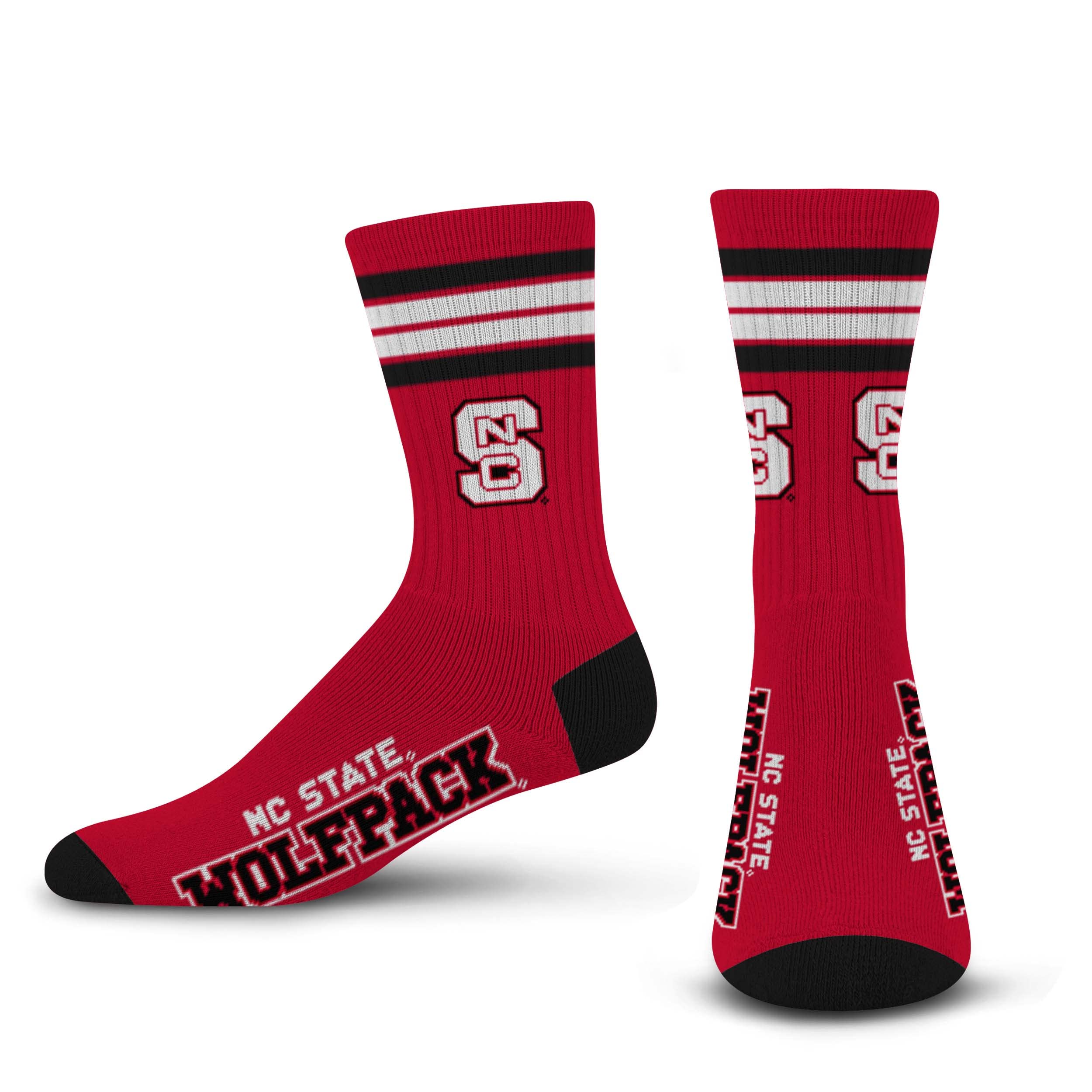 For Bare Feet Women's NFL Four Stripe Socks