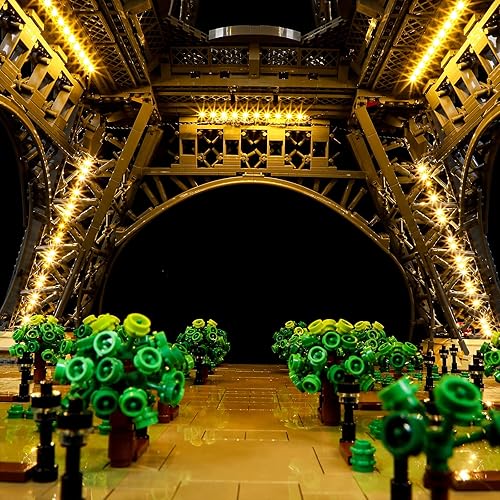 Miniatura 7 de BRIKSMAX Kit de iluminación LED para LEGO-10307 Eiffel Tower - Compatible con Lego Architecture Building Blocks Model- No incluye juego Lego