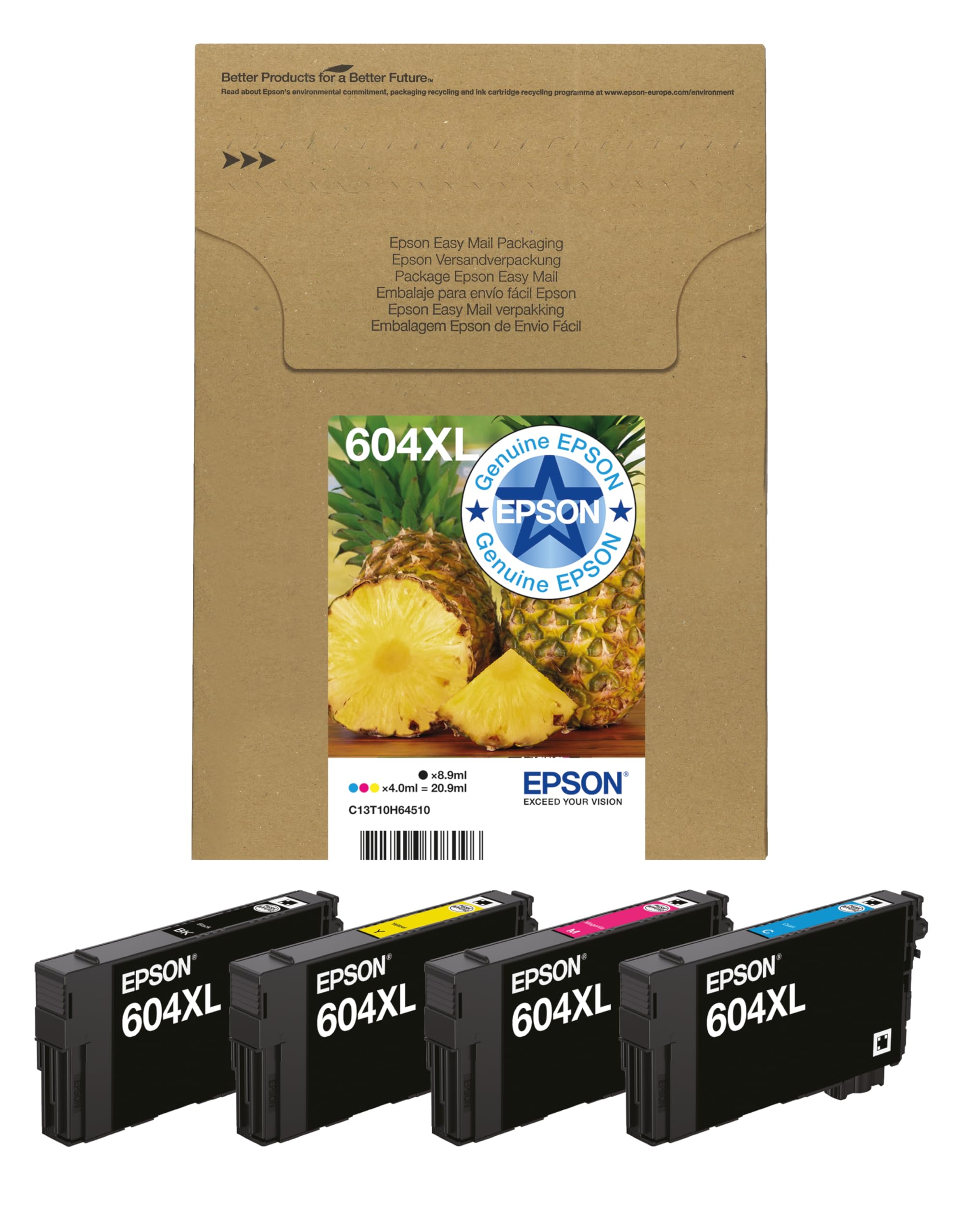Genuine Epson 604XL Multipack Ink Cartridges Easy mail Vat Inc