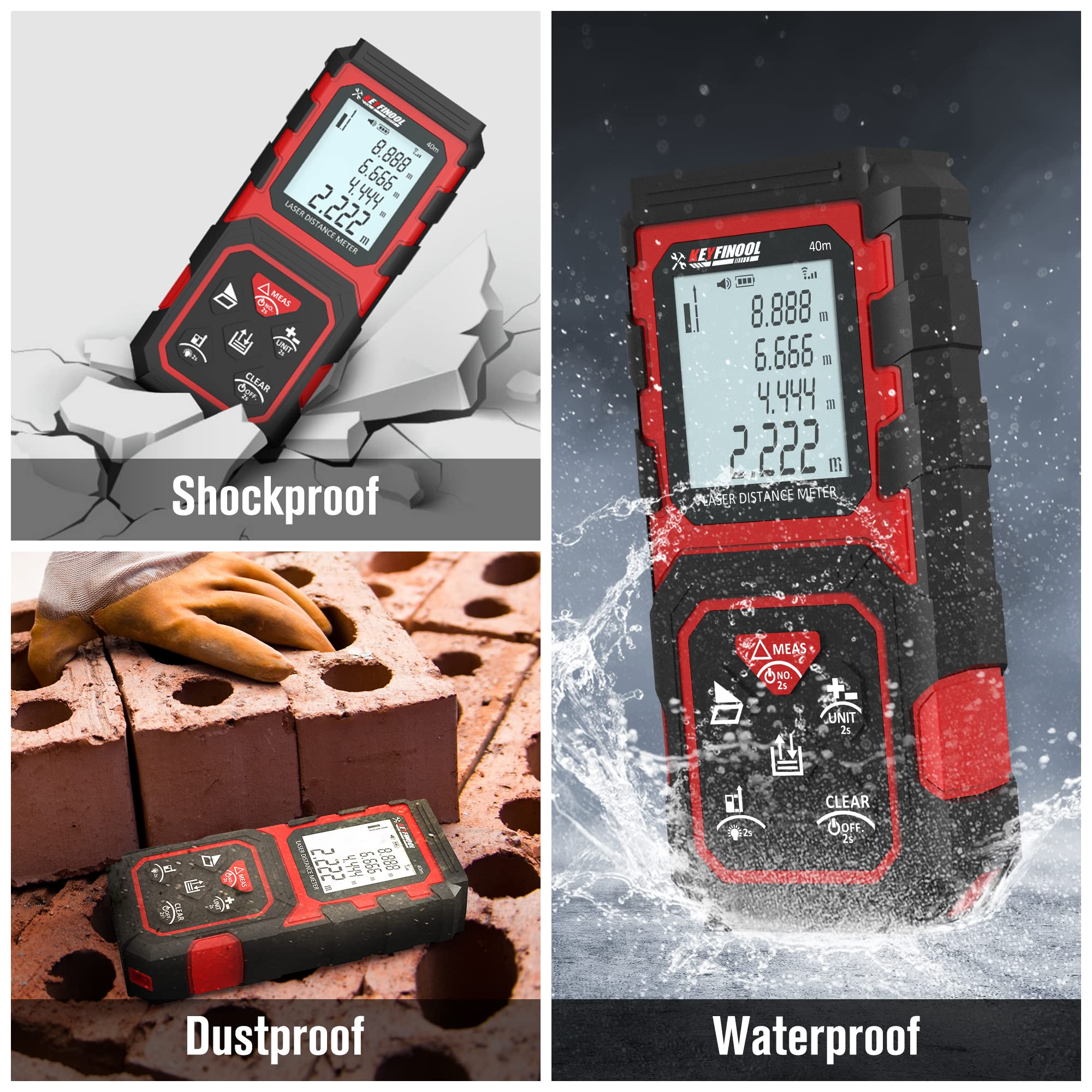 M  Medidor Laser Laser Measurement Tool,DEGLASERS 328 Feet