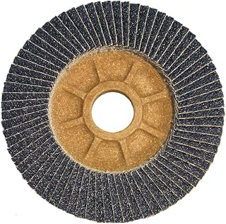 CS Unitec 93528 PLANTEX Flap Disc, Zirconium, 4-1/2" Diameter, 7/8" Arbor, 80 Grit (Pack of 10)