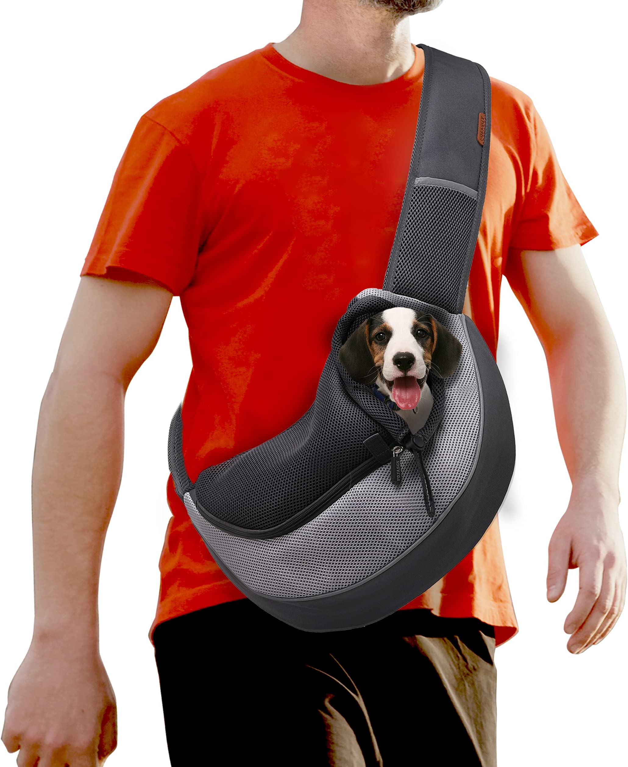 FDJASGY Pet Sling Carrier for Small Dogs Cats,Breathable Mesh