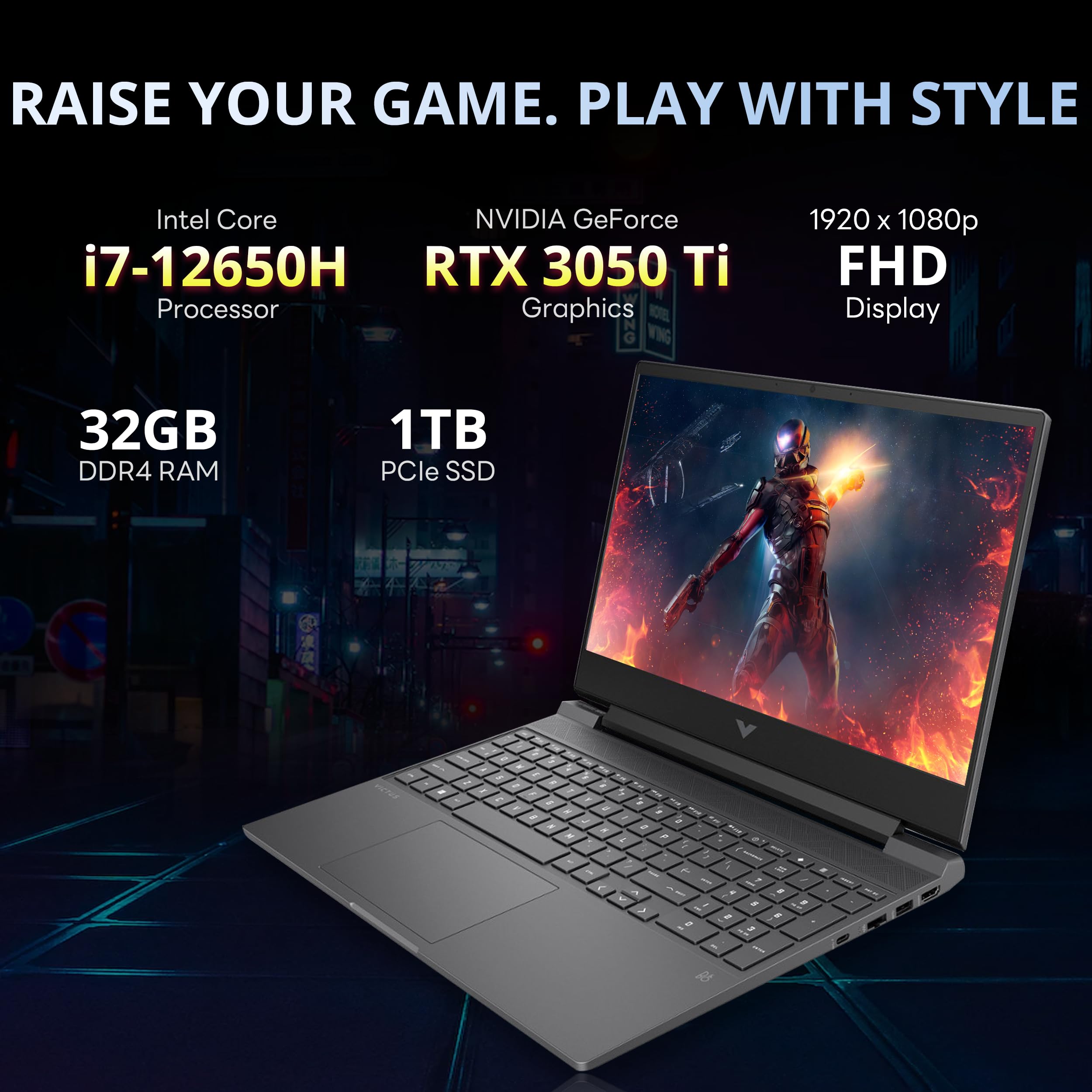 Amazon.com: HP 2022 Victus 15.6 吋FHD 144Hz 電競筆記型電腦,Intel