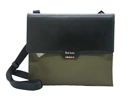 未使用 ポールスミス カードケース付き サコッシュ ショルダーバッグ カーキ 未使用 ポールスミス カードケース付き サコッシュ ショルダー