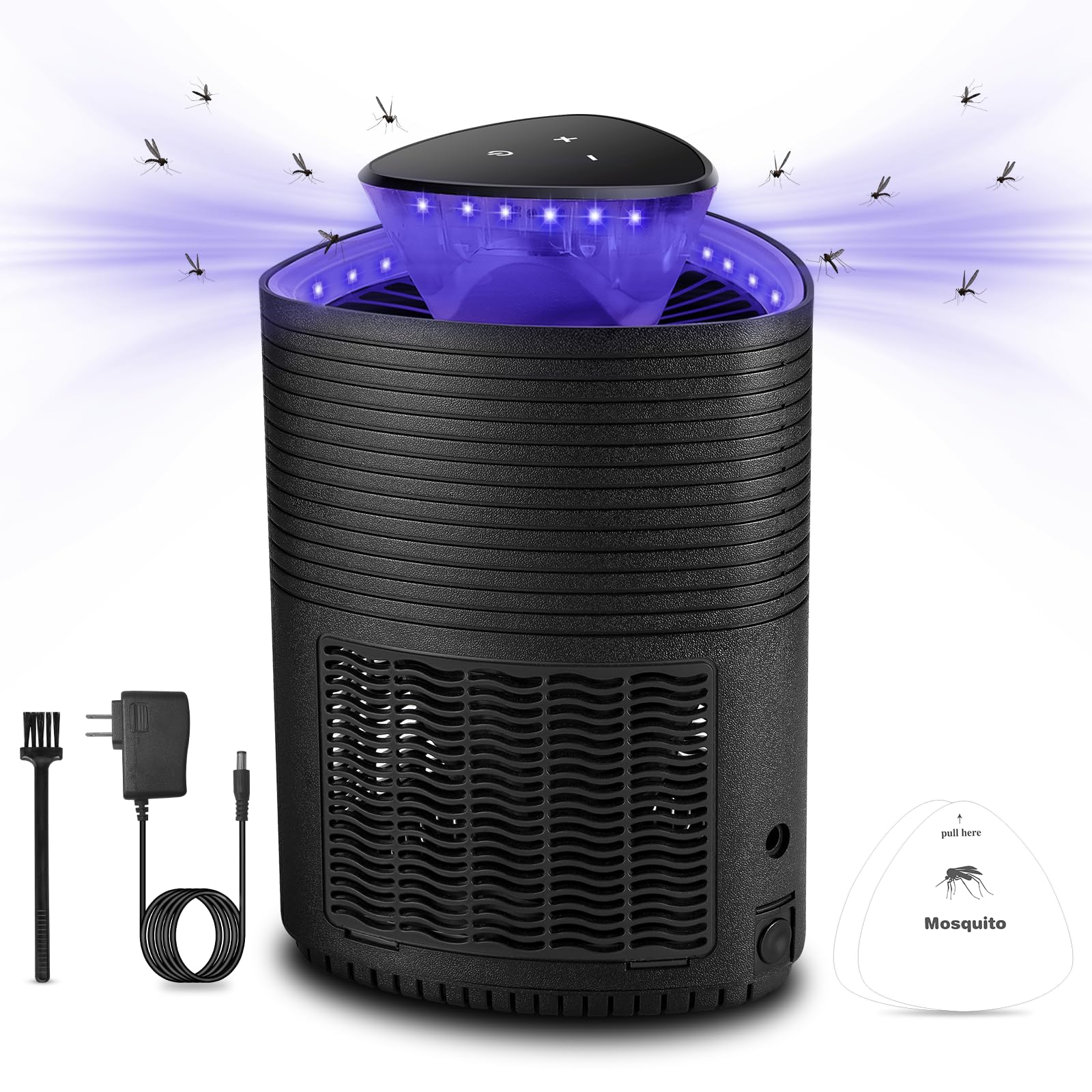 Fruit Fly Traps for Indoors, Mosquito Trap with Upgraded Dual Core Fan