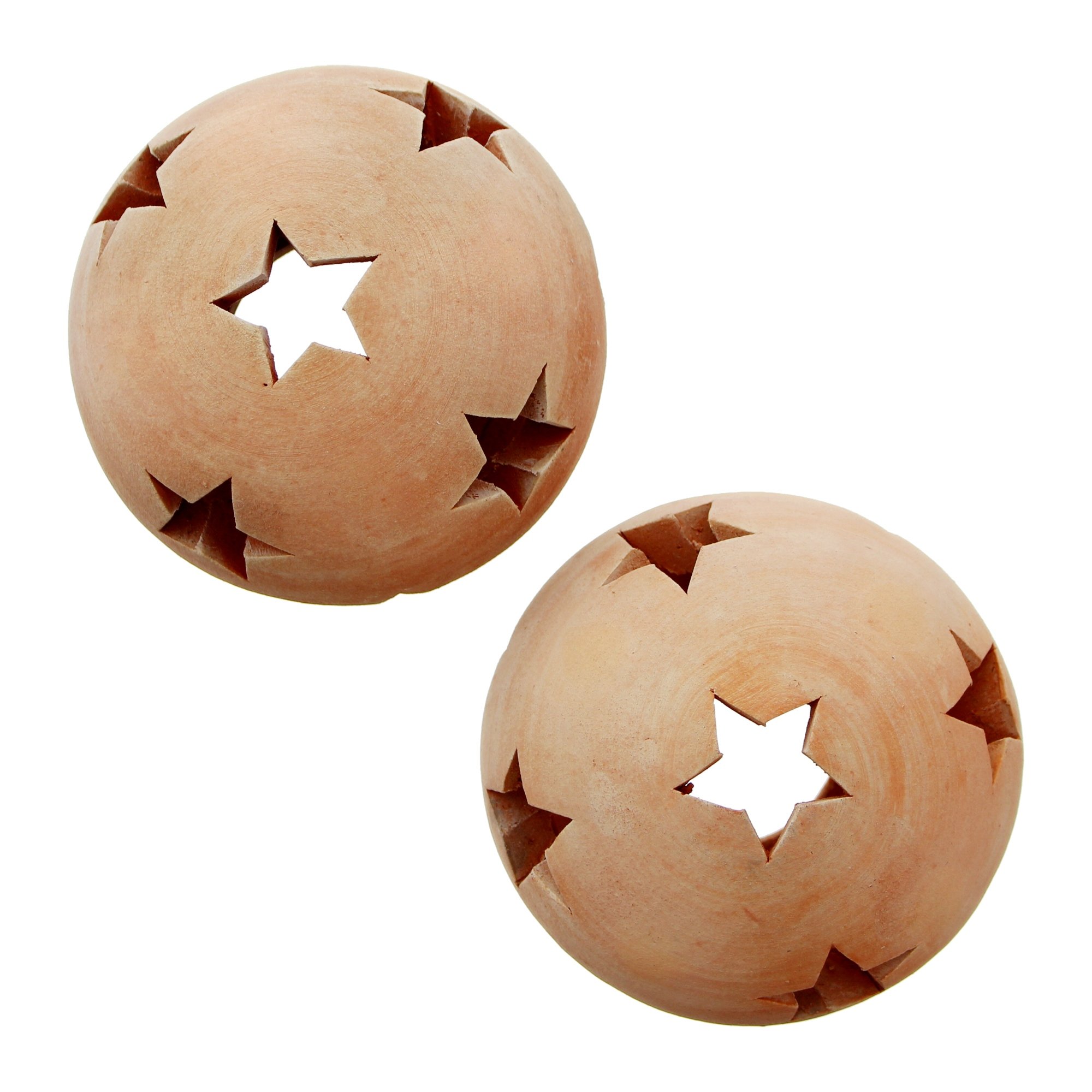Kugel Sterne, klein, im 2er Set