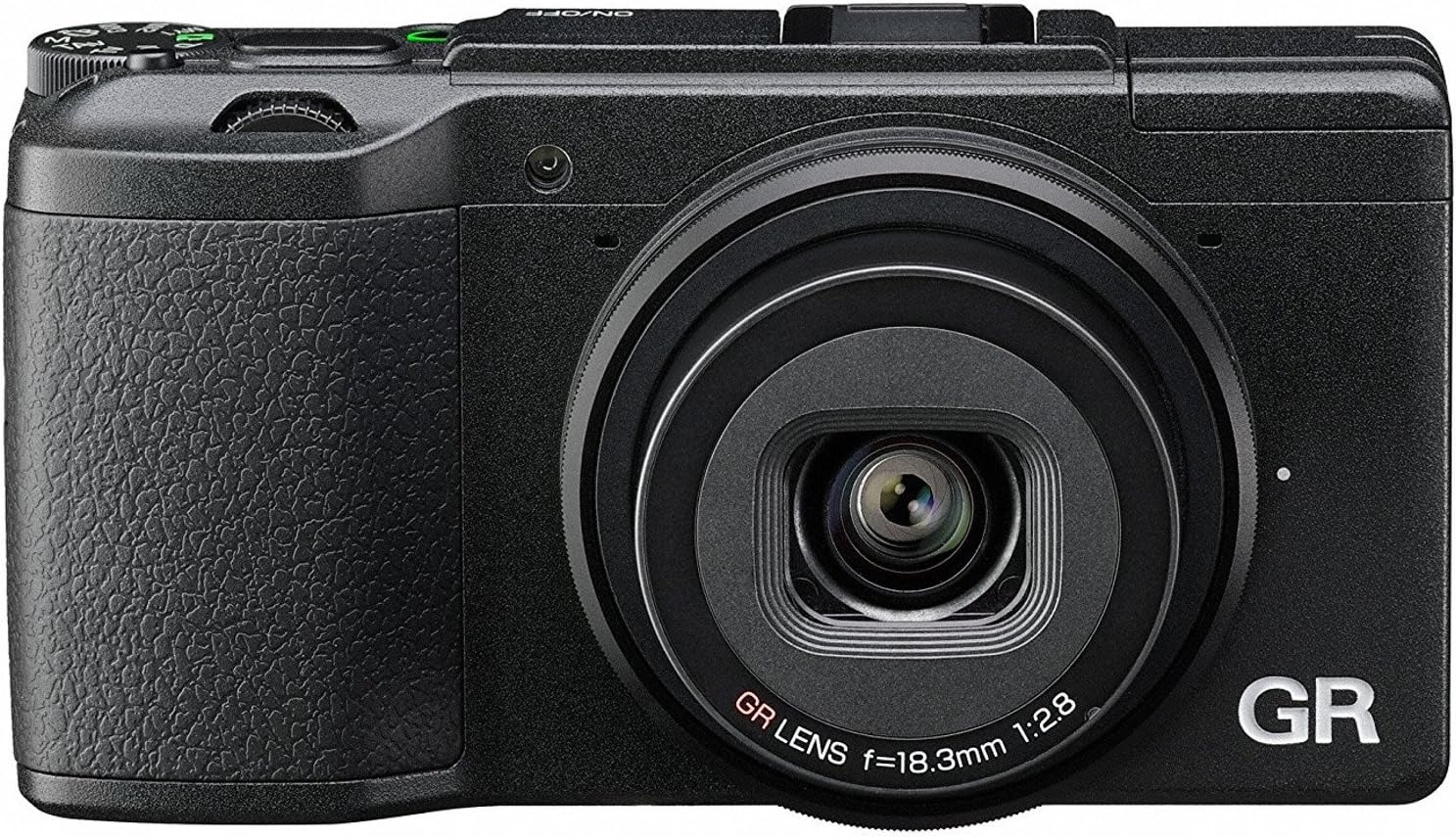 Ricoh GR II Digital Camera with 3-Inch LCD (Black)