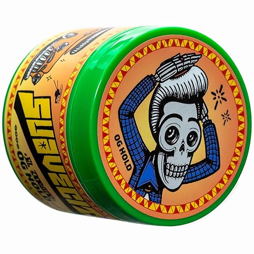 Miniatura 5 de Suavecito Pomade Spring Edition Original Hold For Men 4 oz, 1 paquete – Gel para el cabello sin escamas de brillo medio – Fácil de lavar – Se