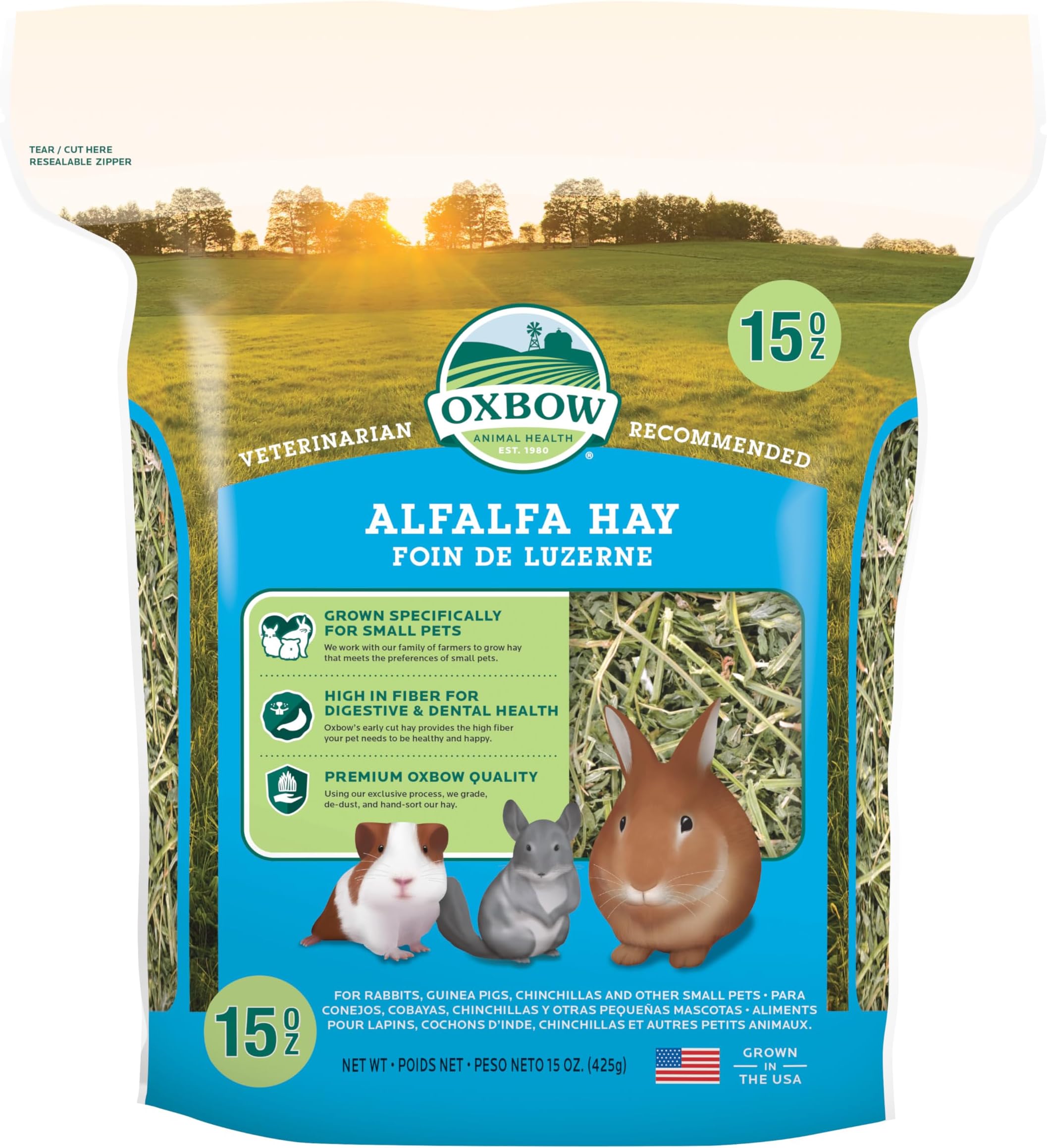 OXBOW Alpha Hay 15.9 oz (425 g)