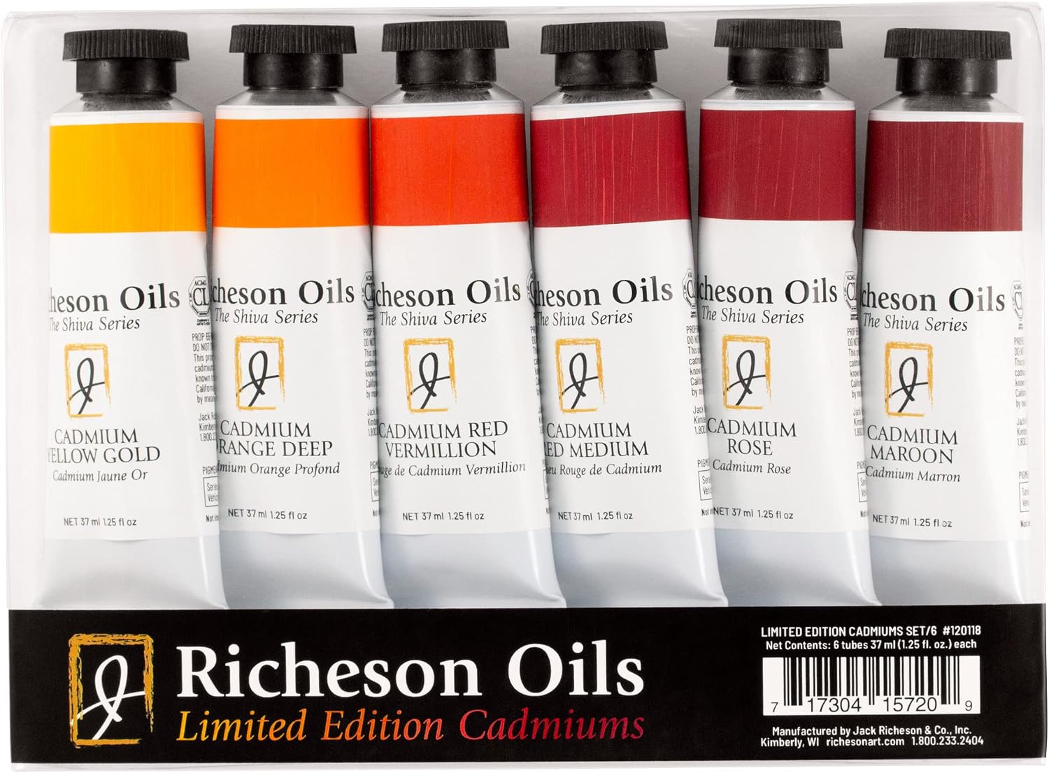 Jack Richeson Limited Edition Cadmiums Set