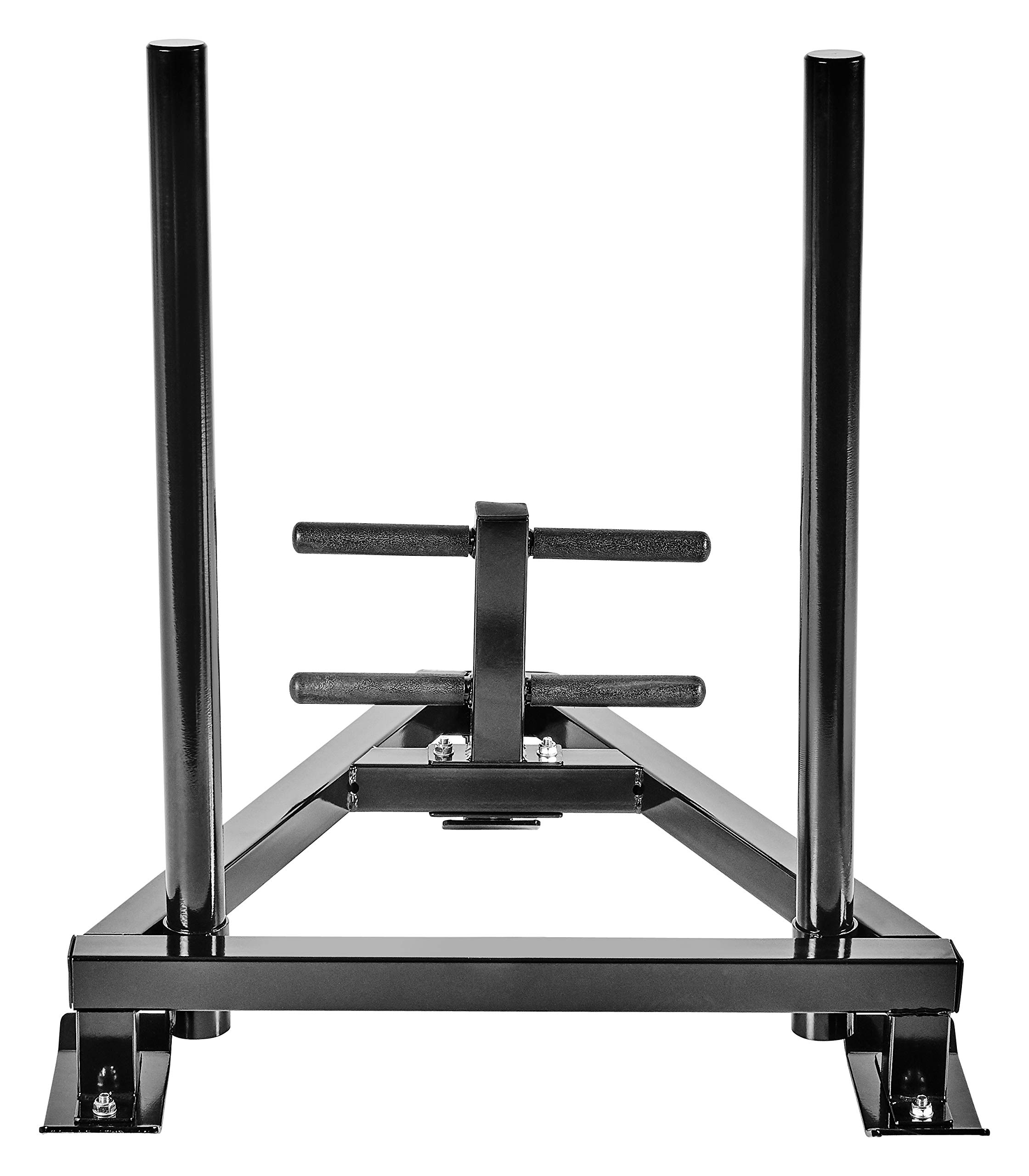 Bad Company Power Gym Sled inkl. Zug-Geschirr I Sprint und Gewichts-Schlitten für Ausdauer- und Schnelligkeitstraining I BCA-132