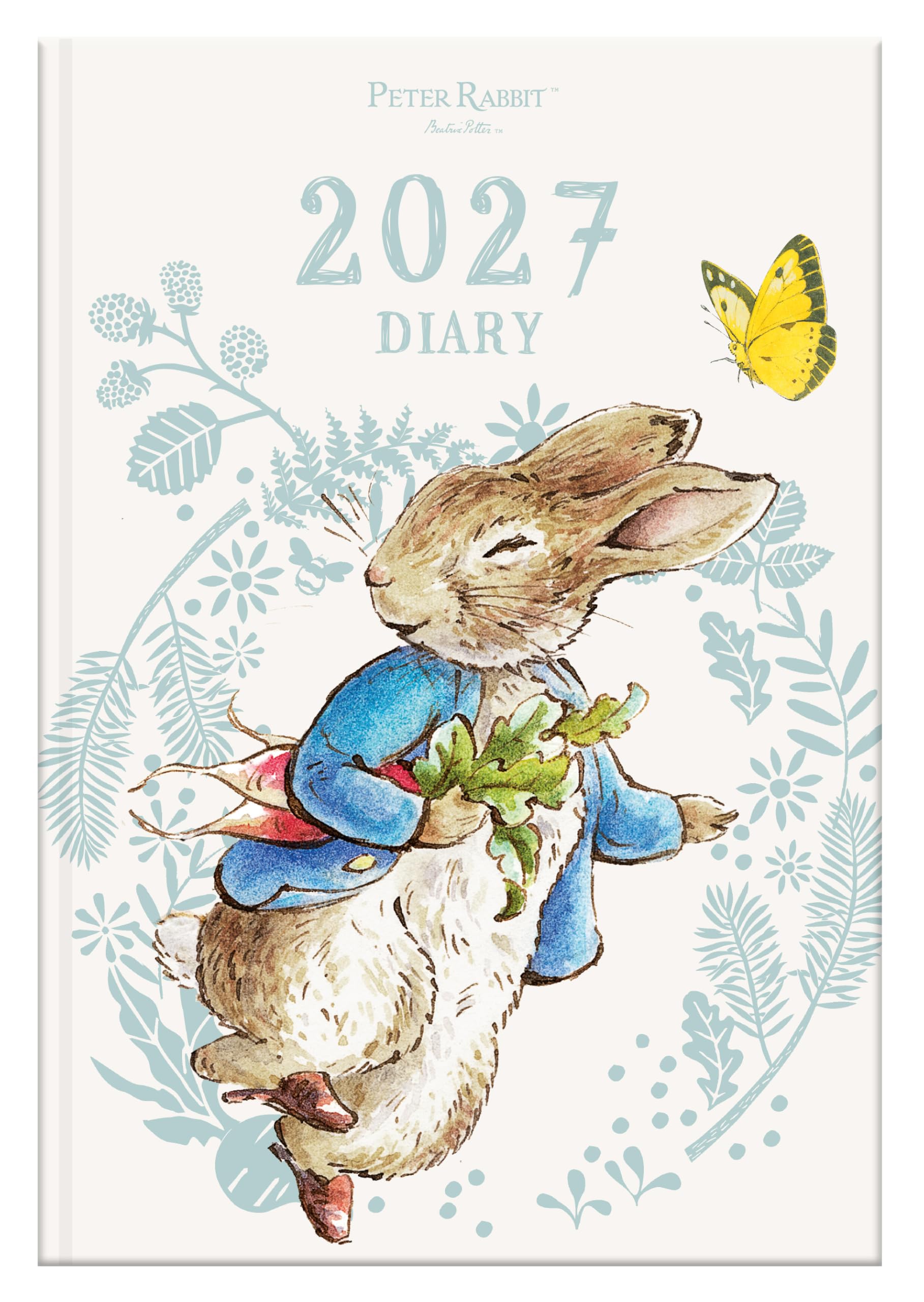Peter Rabbit 2027 A5 Weekly View Diary | Hardback Organiser with Beatrix Potter Artwork | Planner for Appointments, Notes & Scheduling