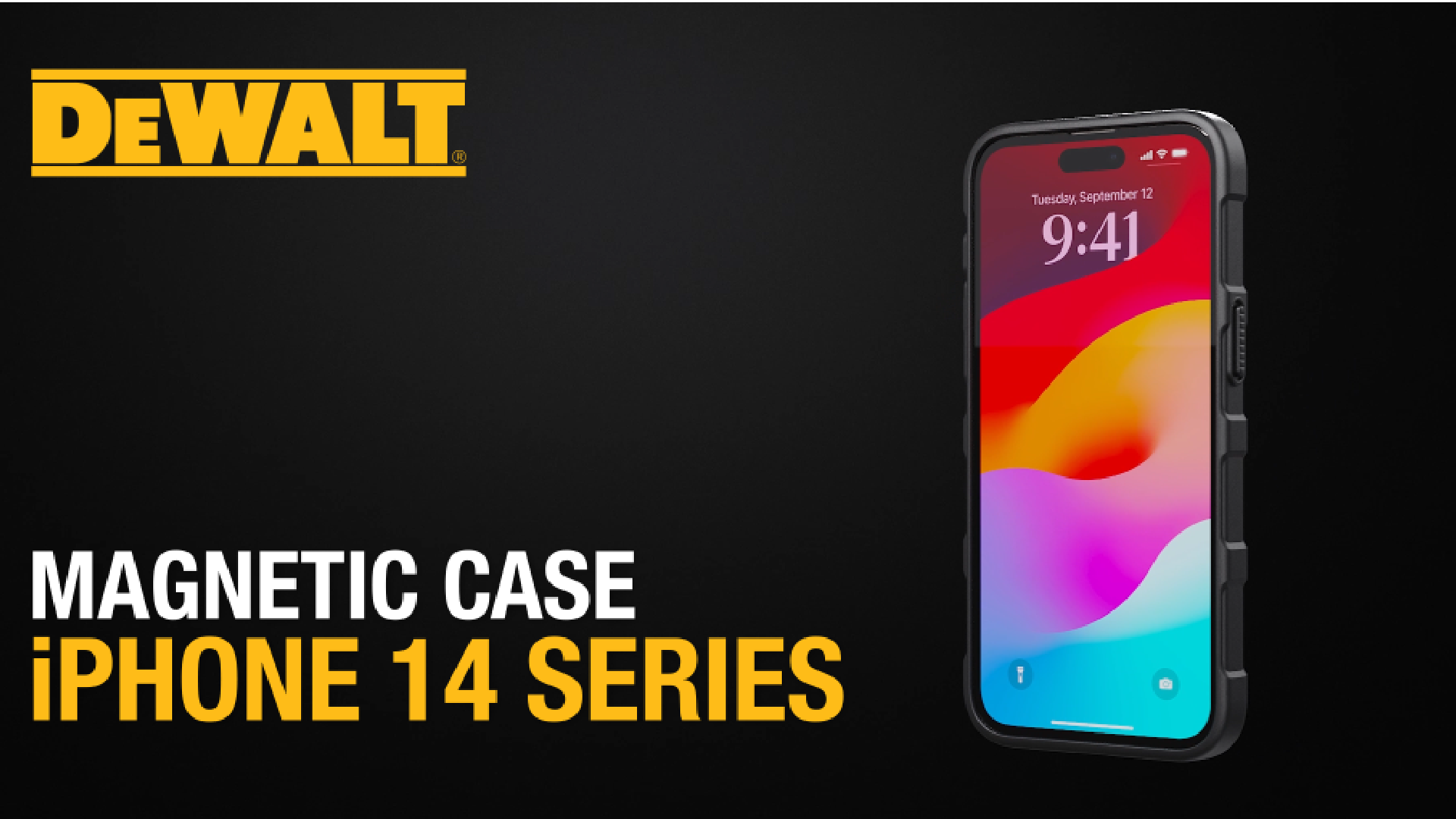 Amazon.com: DEWALT Heavy Duty Strong Magnetic for iPhone 14 Pro