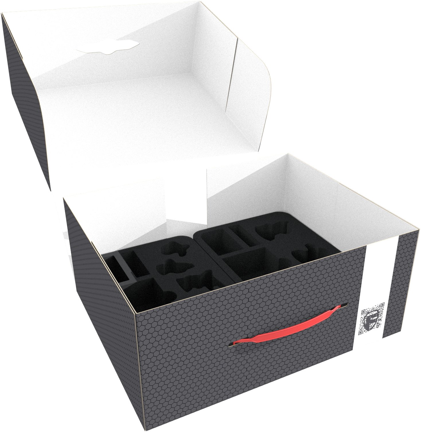 Feldherr Lagerbox FSLB150 kompatibel mit 6 Warhammer Underworlds Shadespire Kriegerscharen