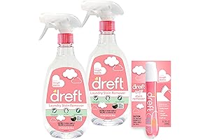 Dapple Stain Remover Spray for Baby Clothes, Hypoallergenic and Fragrance Free Stain...