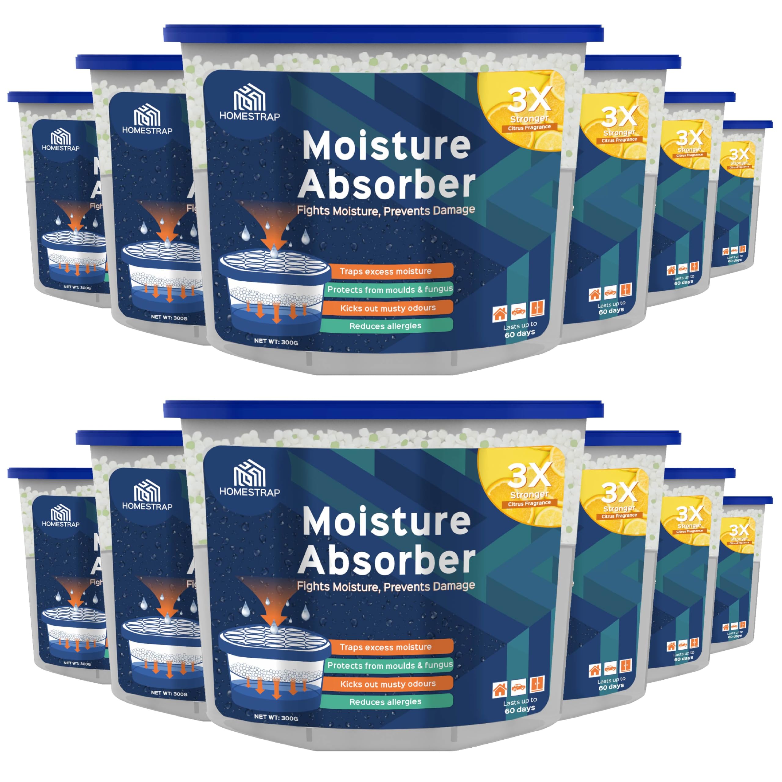 HomeStrap Moisture Absorber - Protect Your Belongings -15