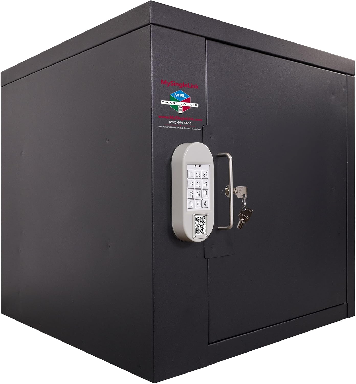 MySingleLink Locker (18" Black) is Delivery Locker for