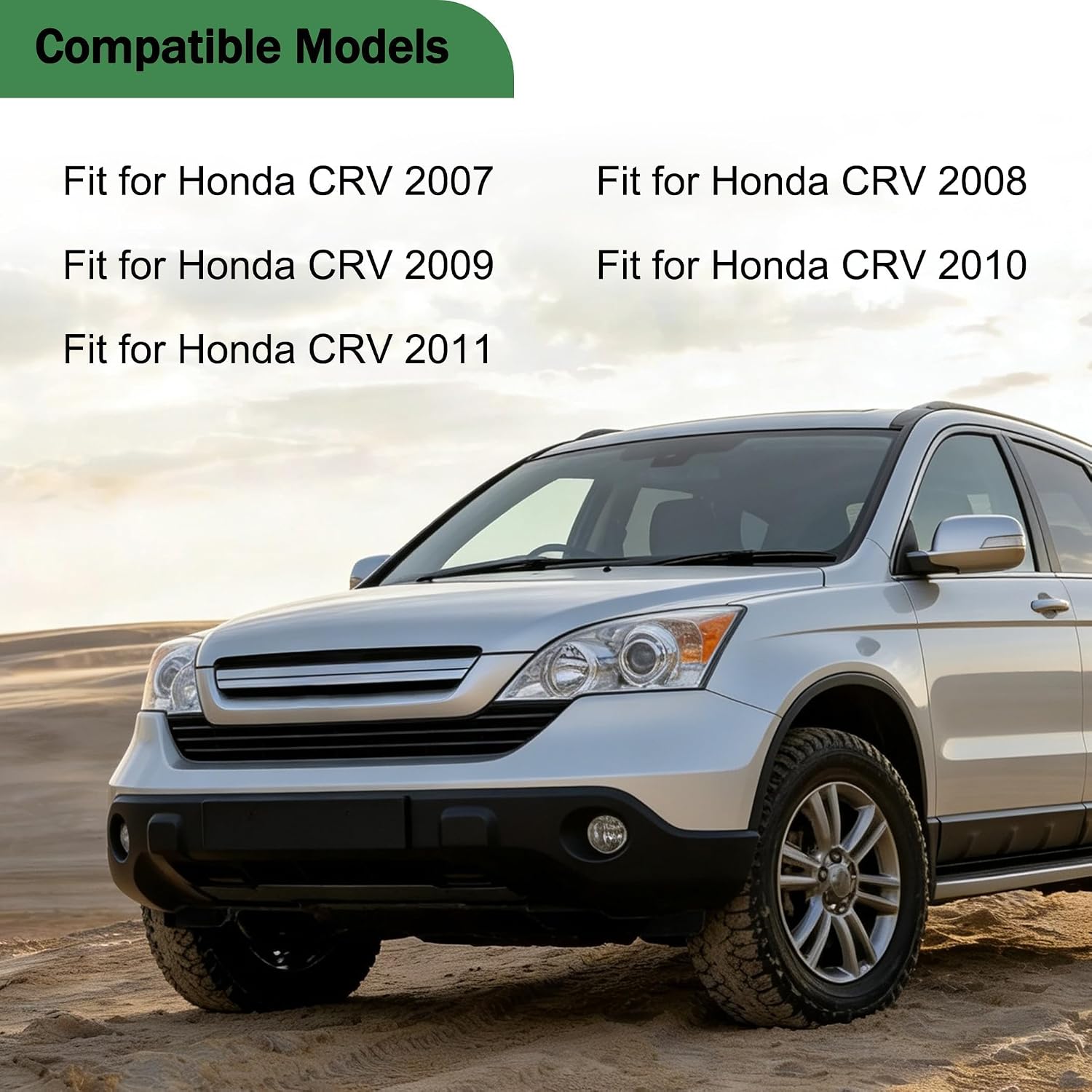 Dash A/C Air Conditioning Panel Installation Mount Trim Kit Compatible with Honda CR-V CRV 2007-2011 AC Bezel (Auto A/C)