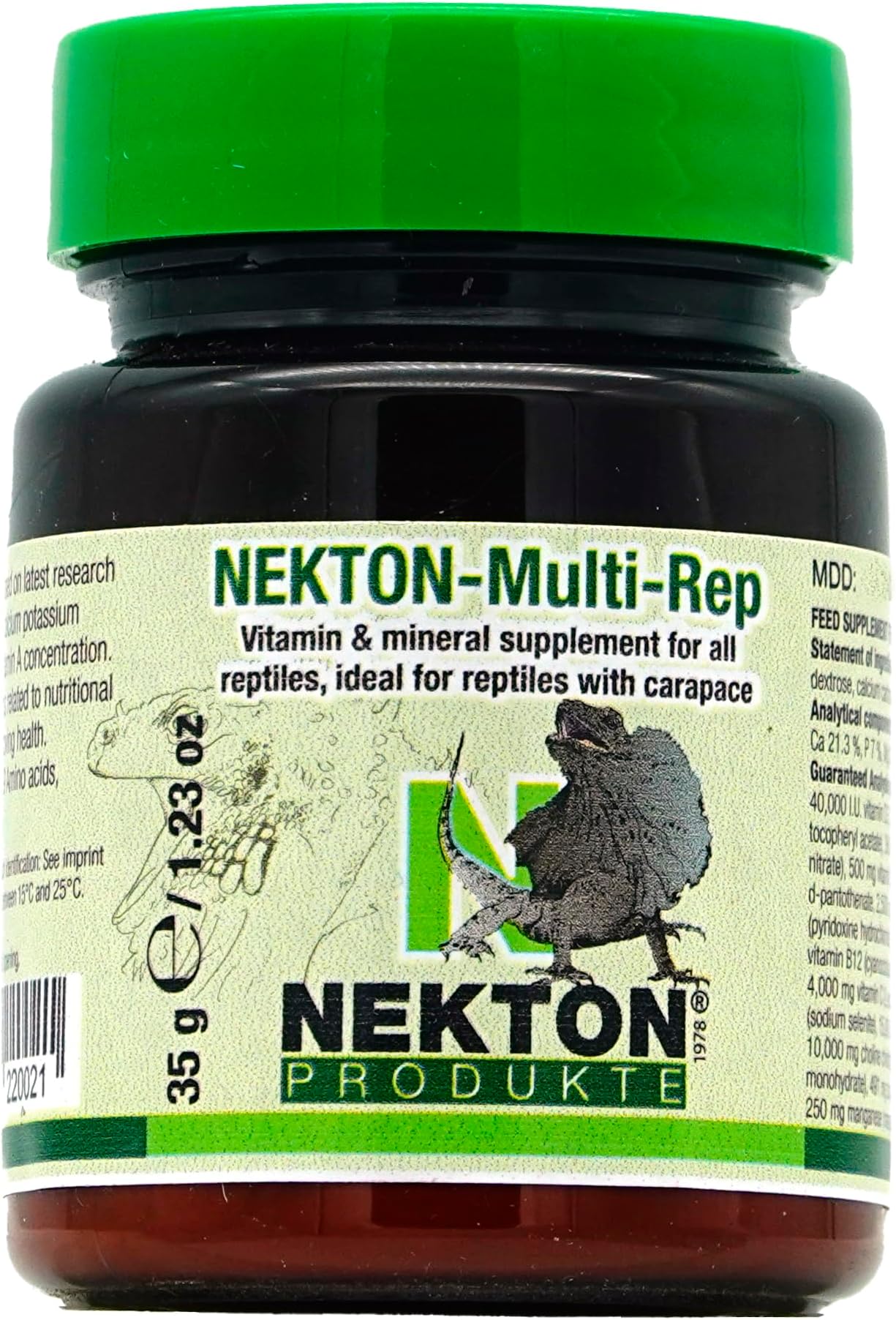 Multi-Rep | Feed Supplement for Reptiles, Especially Ideal for Tank Carriers (35g)