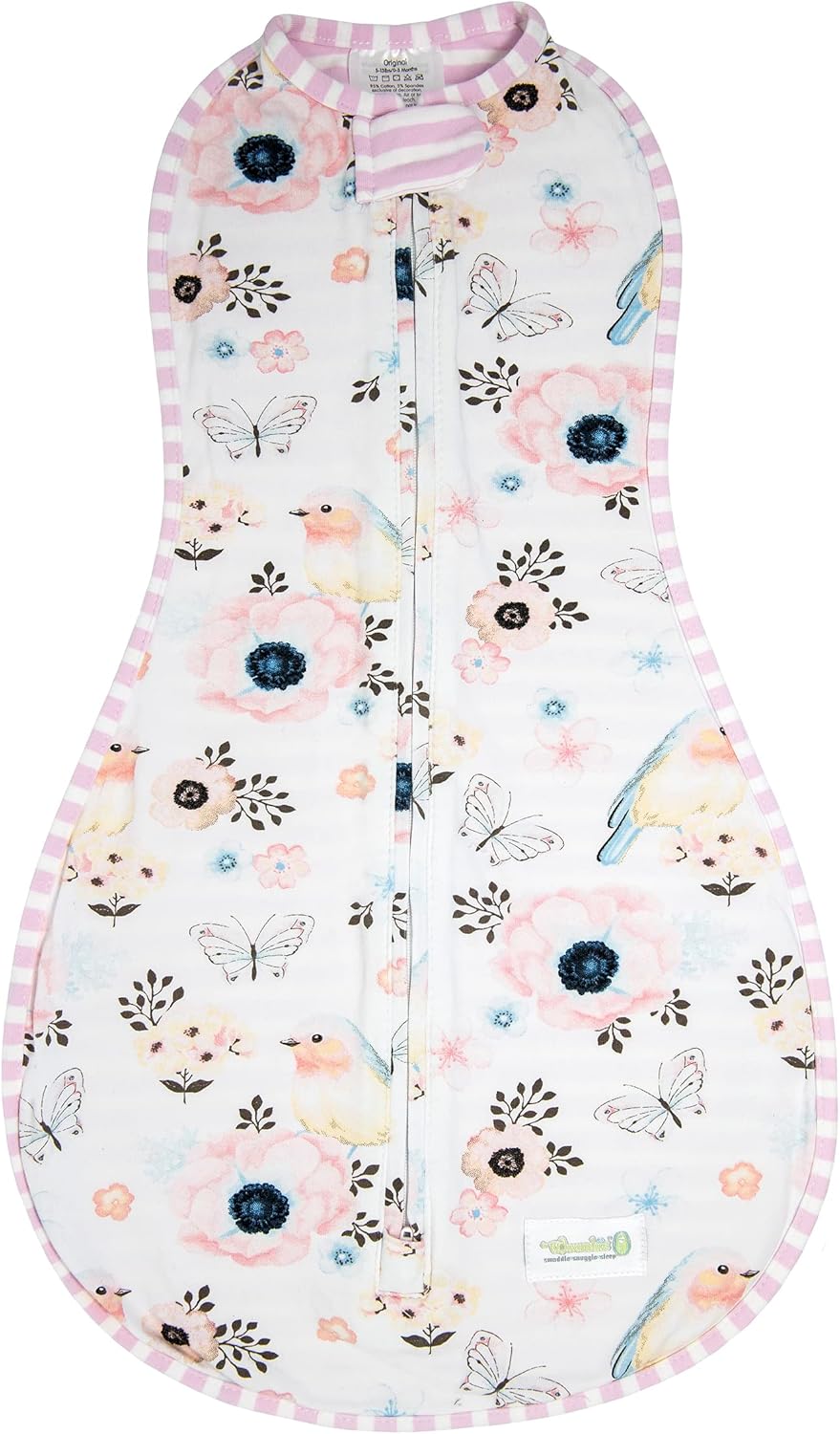 Woombie Original Baby Swaddling Blanket Soothing, Cotton