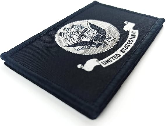 JBCD 2 Pack US Navy Flag Patch Force Army Flags Tactical Patch Pride Flag Patch for Clothes Hat Patch Team Military Patch