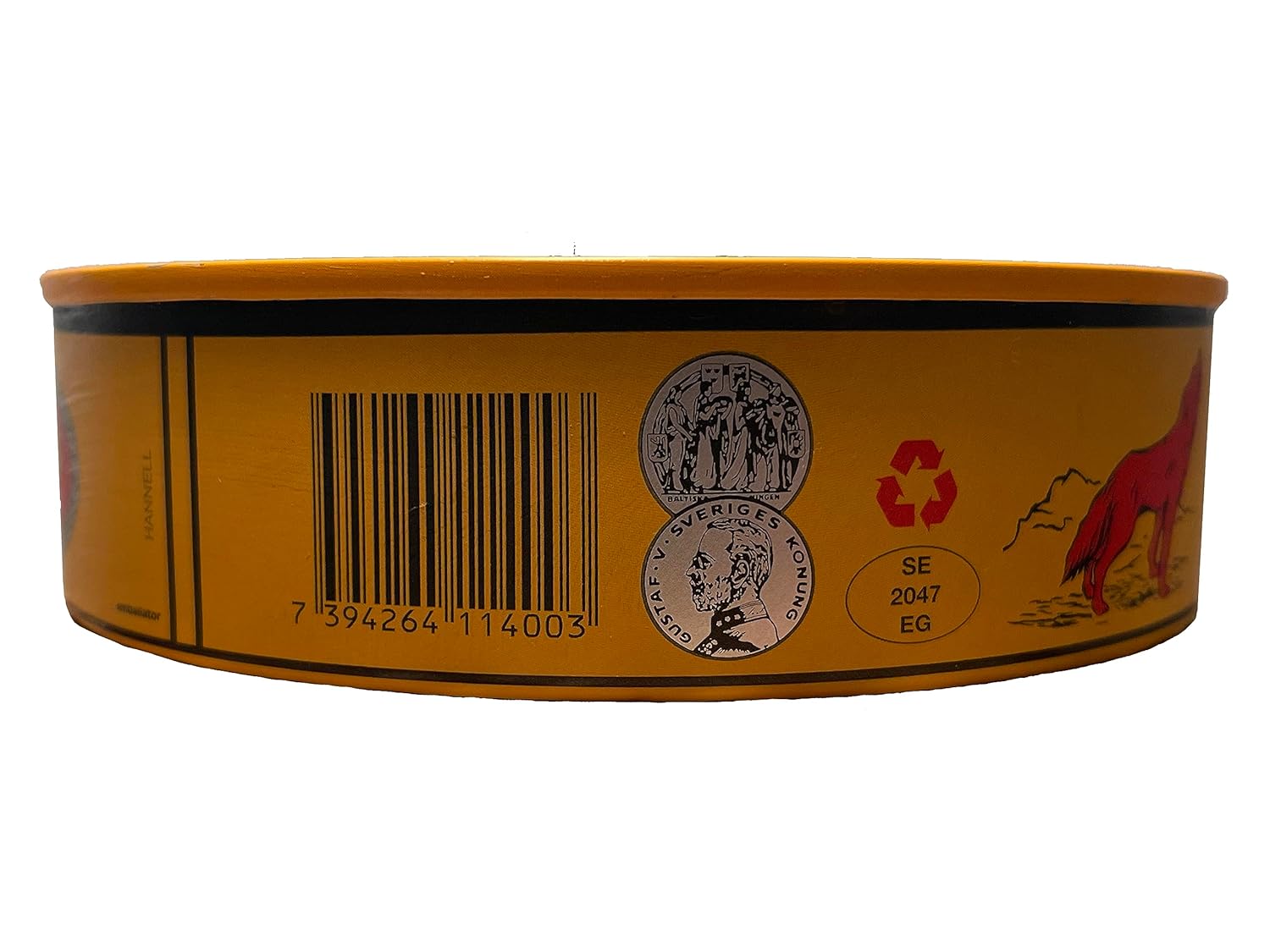 Surströmming Fermented Pegs in Traditional Tin