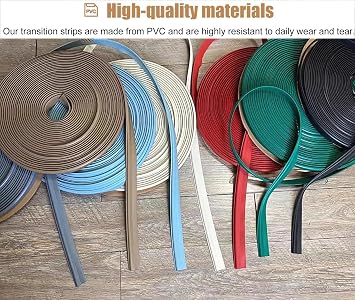 Self Adhesive Carpet Transition Strip for Thick Rug, Carpet Trim Floor Mats Edge Guard Strip Rug Edge Protector, Edge Trimming Custom Length(Beige,5m(16.4ft))