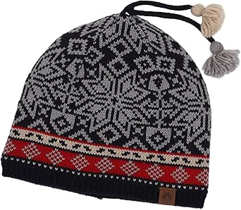Dale Ear ICEWEAR Holmenkollen Norway Wool Hat - Traditional Norwegian Pattern With Tassels Tassel Hat - View #11