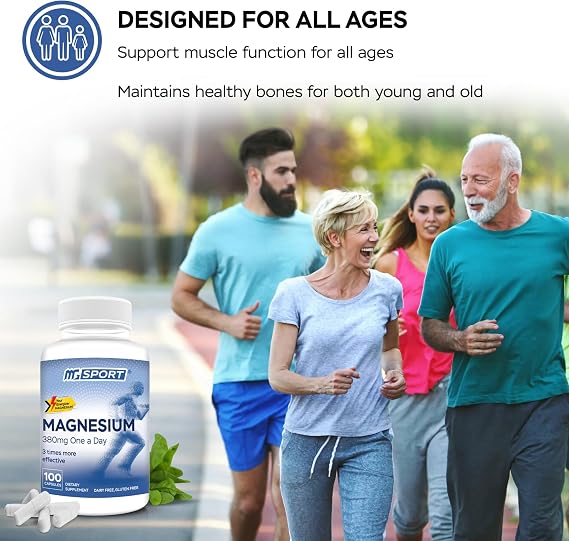 High Absorption Magnesium Supplement and Magnesium Spray for Leg Cramps, Sore Muscles and Muscle Recovery