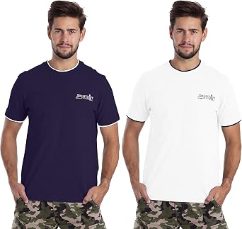 WESTACE Mens Crew Neck T-Shirt Slim Fit Short Sleeve Multiple Colored Pack Tops