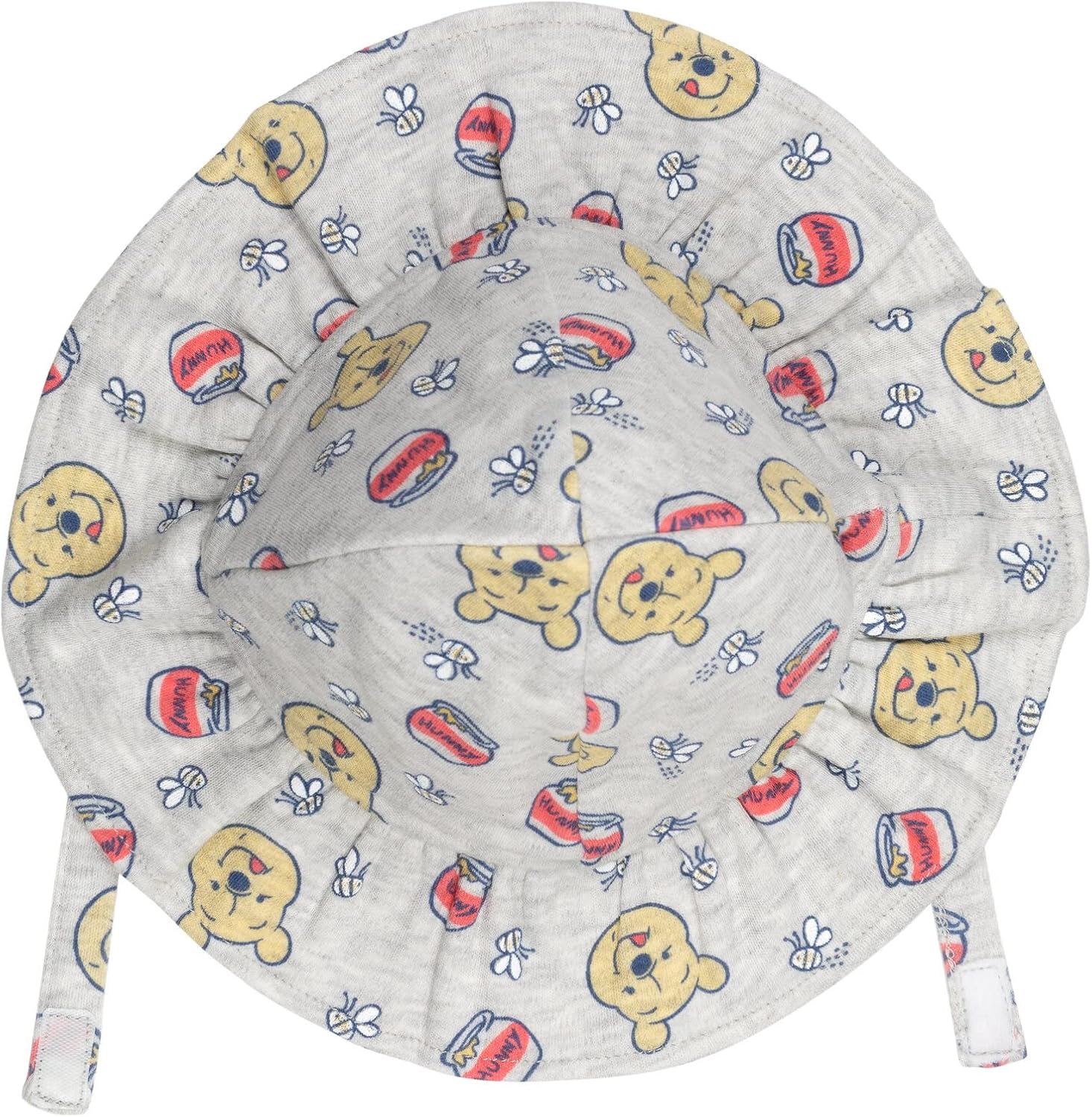 Miniatura 6 de Disney Minnie Mouse Winnie the Pooh Baby Girls - Mameluco de peluche y sombrero de sol recién nacido a bebé