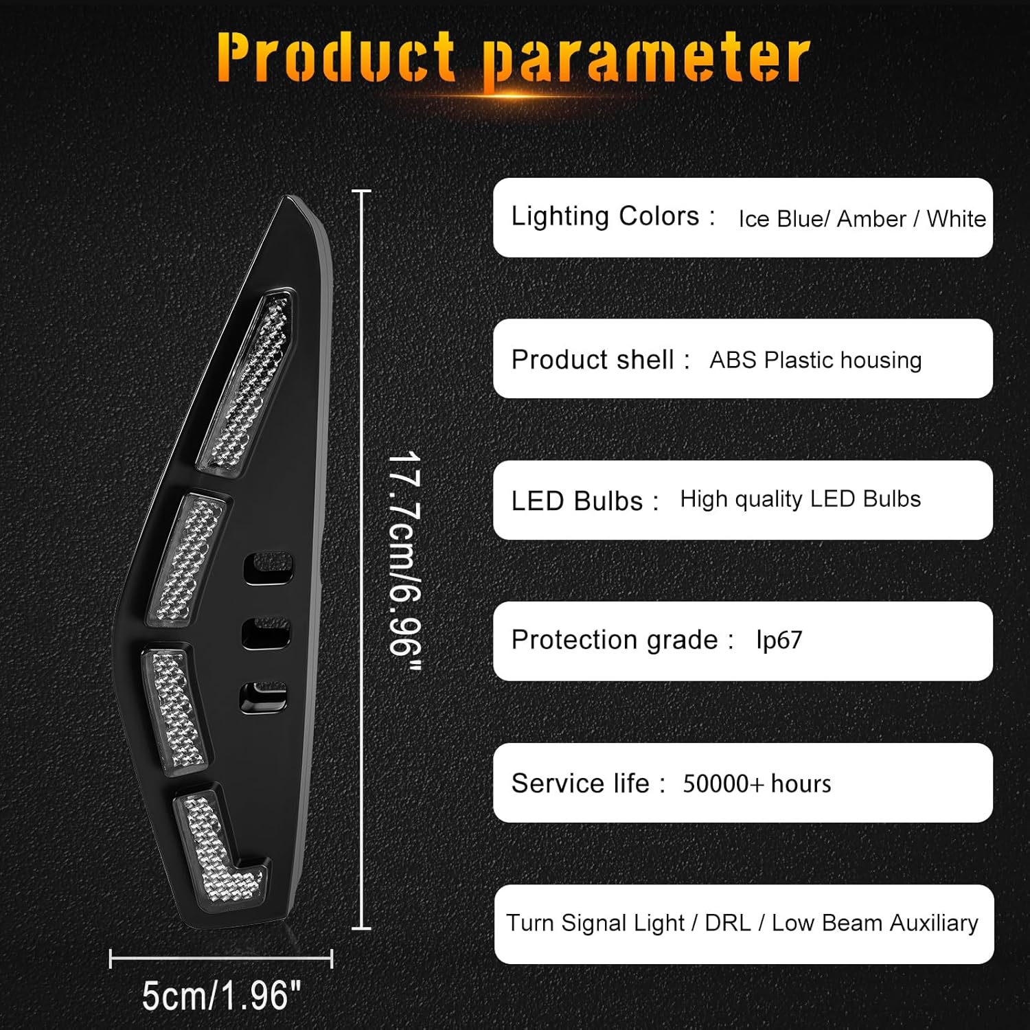 LED Fog Lights Daytime Running Lamps compatible with for 2025 Honda Civic Si Sedan Sport & Sport Hybrid,Sequential Fog Lights,DRL White,Amber Turn Signal Lights,Blue Low Beam Head Light,2PCS