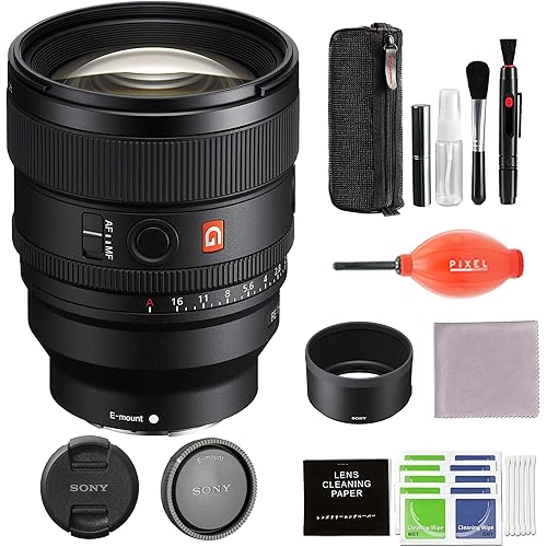 Sony FE 85mm f/1.4 GM II Lens Bundle with Additional Accessories