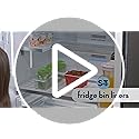 S&T INC. Fridge Liners, Shelf Liners for Kitchen Cabinets and Storage Bins, Non Adhesive Refrigerator Liners, Washable and Absorbent, 12 Inch x 24 Inch, Round Diamonds, 3 Pack