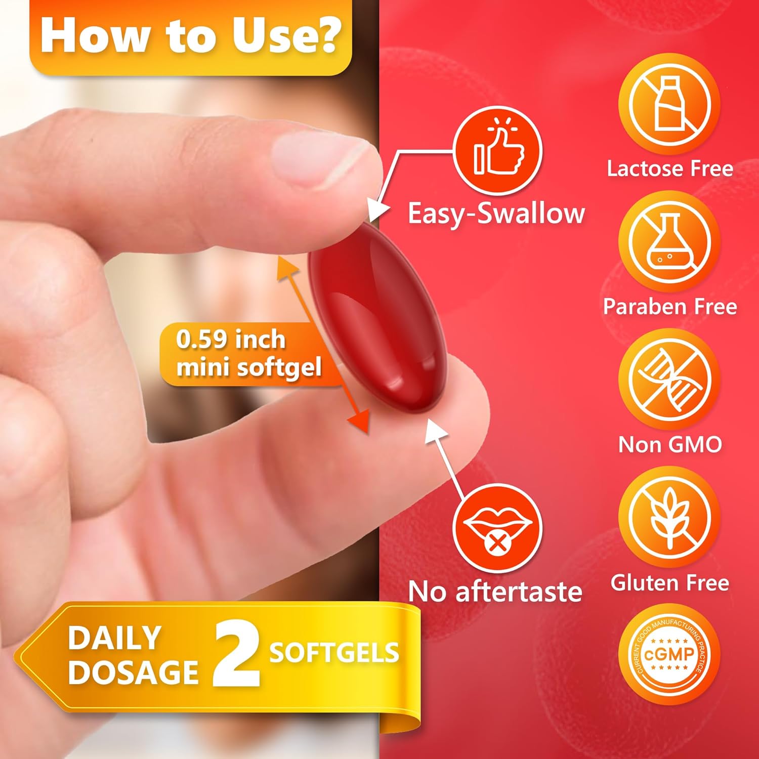 Liposomal Iron Supplement for Women, 65 mg with Vitamin C, Methylfolate, Bariatric Multivitamin with Iron for Gastric Bypass & Sleeve Recover, Post-Bariatric, Iron Level & Energy Support, 120 Softgels - Image 9