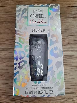 Naomi Campbell Cat Deluxe Silver for Women - 0.5 oz EDT Spray Mini