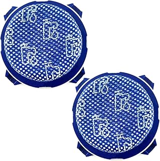 Jet75 Vacuum Filters Replacement Parts Compatible with SAMSUNG Jet 75 Jet 90 Jet 70 Jet 75+ Jet 60 VS9000RL Vacuum Cleaner, Replace Part No. DJ97-02649A 2 Pack Vacuum Washable Micro Filters