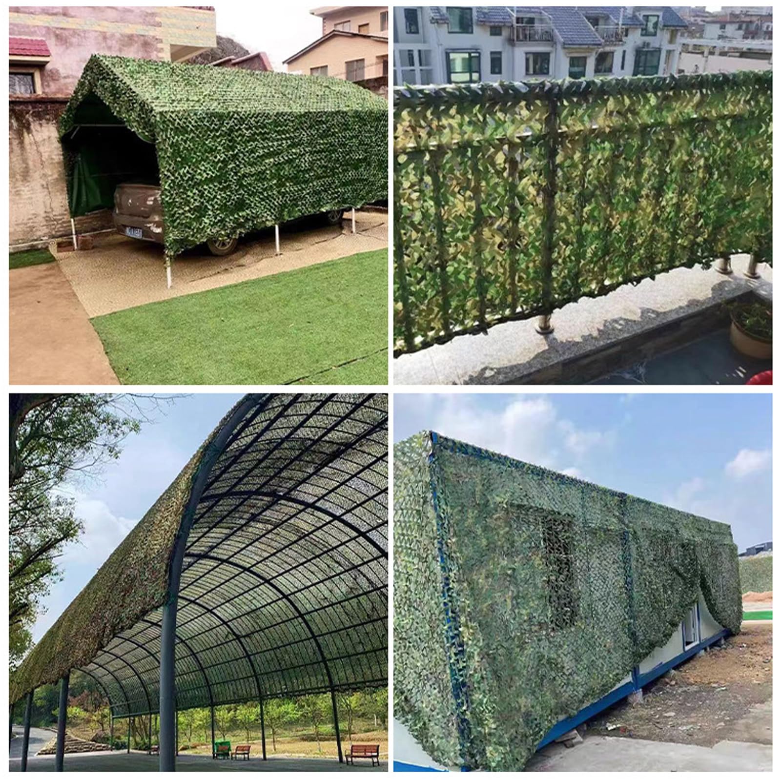 Tarnnetz Camouflage Netz Jagd,Outdoor Armee Militär Tarn Dekorationen für Gartenzaun,Woodland,Wildcampen,Waldlandschaft,Autodeckung,Sonnenschutz Camping Sichtschutz Netz
