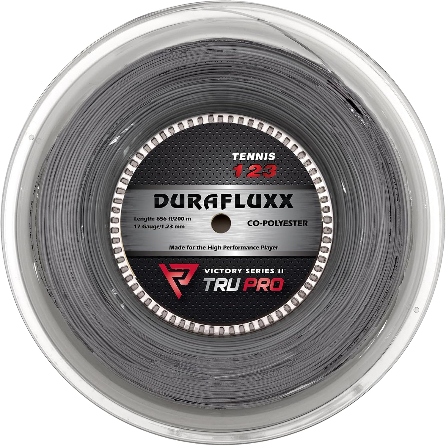 Tier One Sports TRU PRO Durafluxx - Tennis String (Poly): Low-Powered - for the Tournament Player