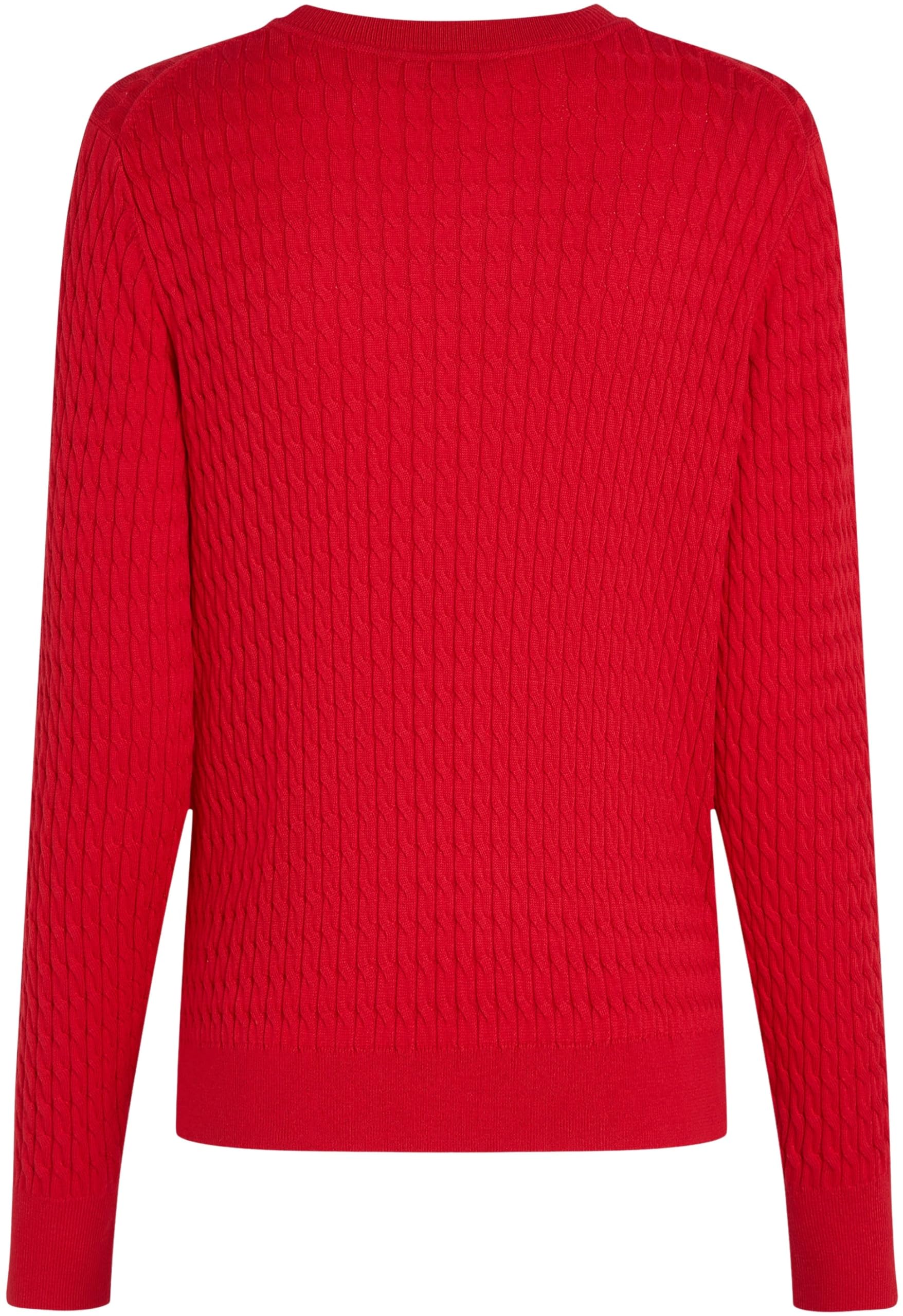 Tommy Hilfiger Sweter pullover Kobiety Co Cable C-nk Ls Sweater Ww0ww44993