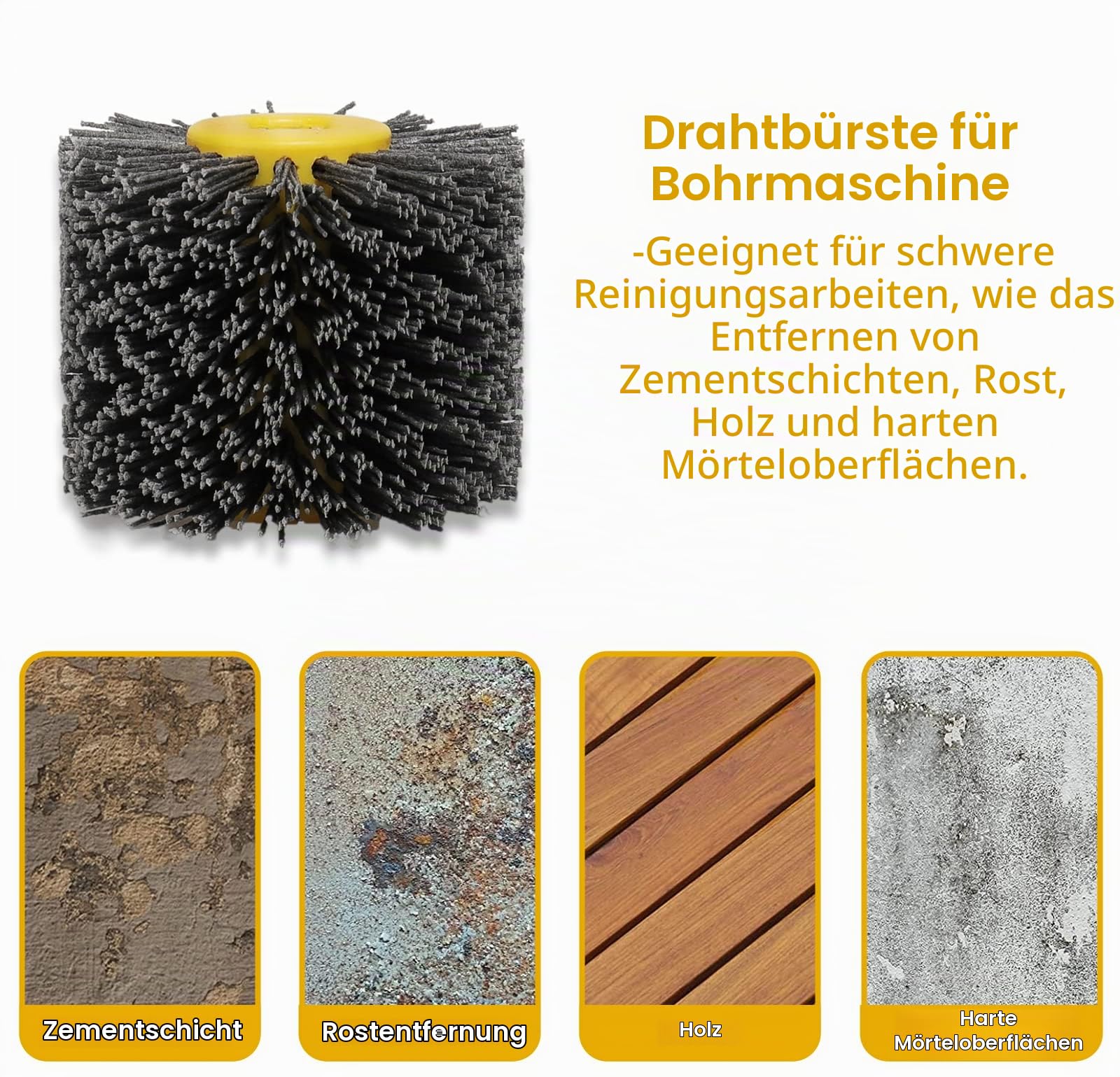 Satinierwalze Schleifbürste für Satiniermaschine - Nylon, 100mm Breite Satinierwalze Schleifbürste für Satiniermaschine - Nylon, 100mm Breite