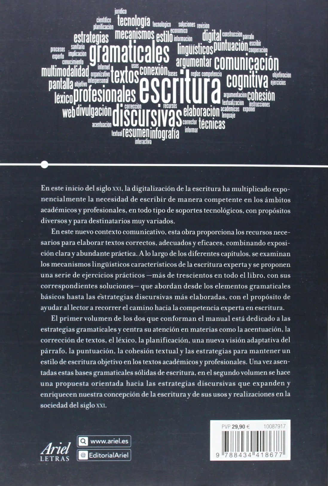 Manual de escritura académica y profesional II : estrategias discursivas